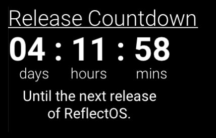 RelectOS Countdown Section Example